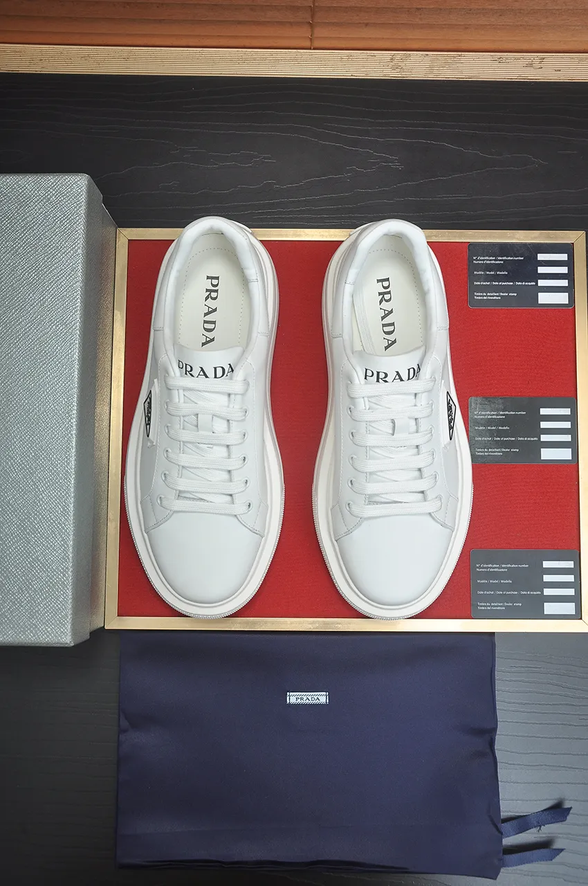 Men's shoes 💰580💶【PRADA】Top original, new season, high quality original goods, top imported calfskin with original imported glue, imported cowhide inside with original cowhide feet, original outsole! Quality guaranteed! Code 38-45 (45 customized)